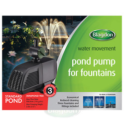 Blagdon Fountain Pond Pump - Standard 900lt