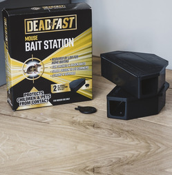 Deadfast Mouse Bait Station - 2 Pack