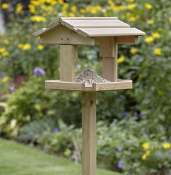 Everyday Garden Bird Table - Wooden Bird Table and Stand