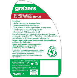 Grazer Lily Beetles Repellent Spray