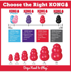 KONG Classic Red Large Dog Toy