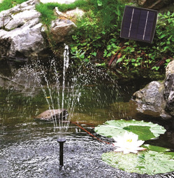 Water Feature Pond Pump Solar Shower 400 Liters