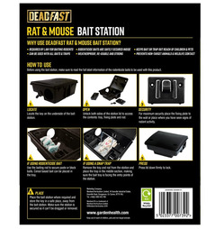 Deadfast Mouse and Rat Bait Station