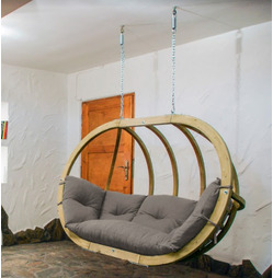 Globo Royal Pod Chair Swing Seat Only - Taupe - Amazonas Hammock