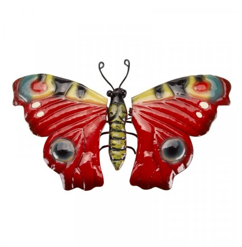 Gifts Large Metal Butterfly Wall Art The Garden Factory