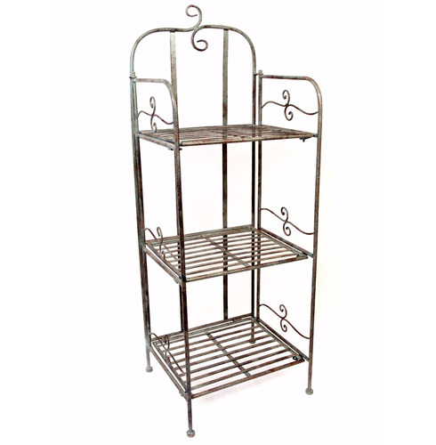 Folding Plant Stand Bakers Rack - The Garden Factory