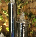 Stainless Steel 3 Tube Water Feature - Different Size Options